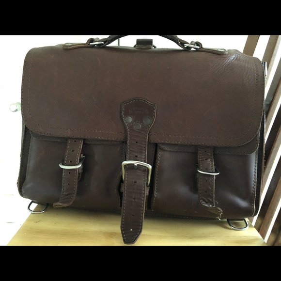 Saddleback Leather | Bags | Front Pocket Leather Briefcase | Poshmark